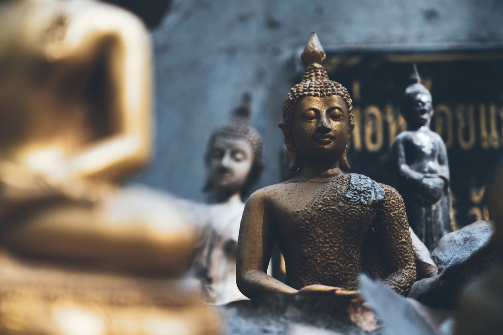 buddha, statue, temple, buddhism, buddha purnima, buddhist, sculpture, religion, gautama buddha, culture, bangkok, thailand, asia